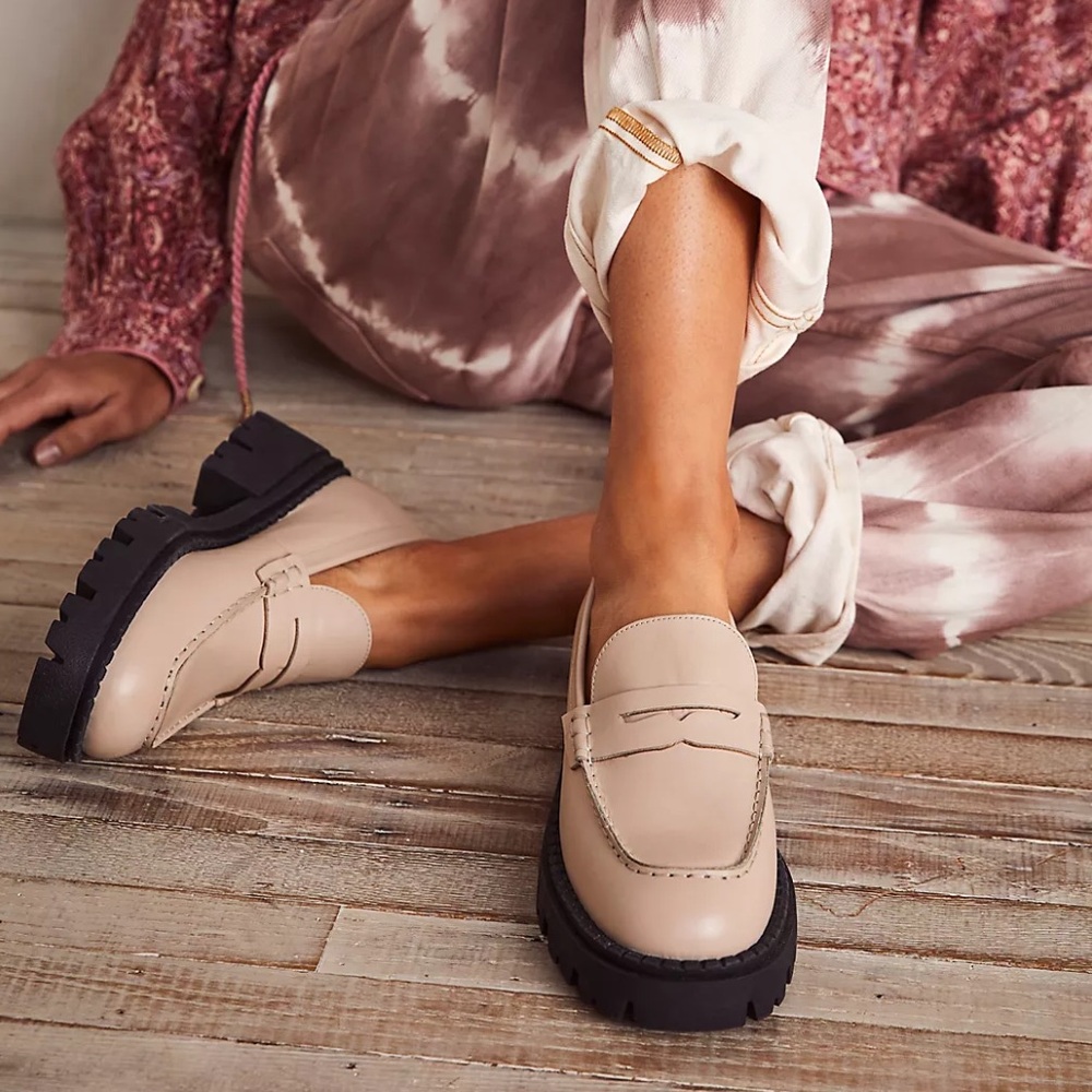Lyra Lug Sole Loafers